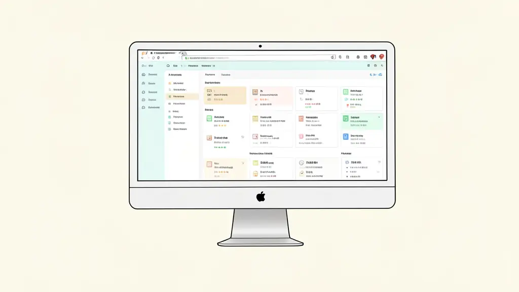 A high-tech trading workspace with a professional software dashboard showing automated performance reports and complex data tags on a computer screen, editorial style, natural lighting